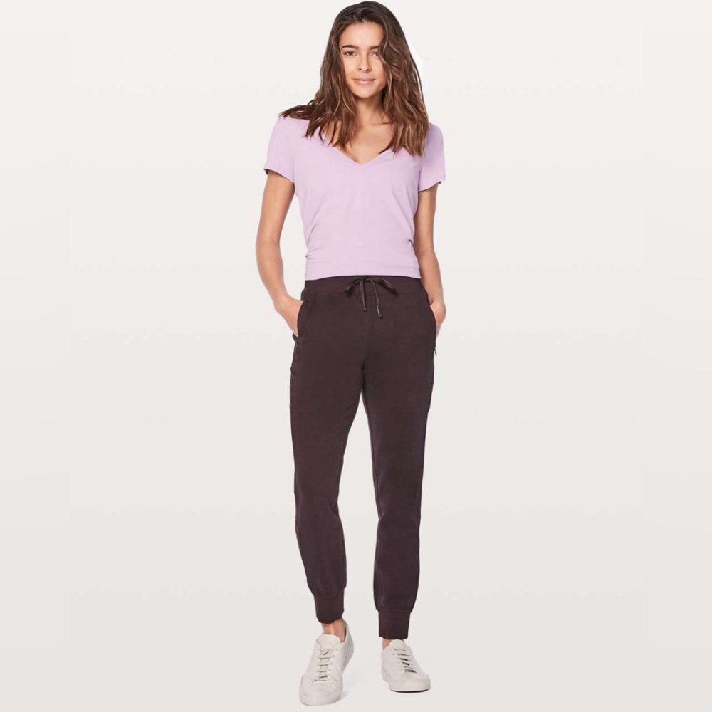 Get Going Jogger *28.5". Size 12, Color - Black Cherry